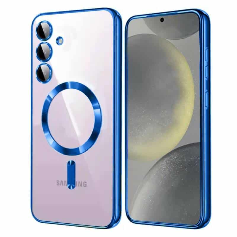 For Samsung Galaxy S25 S24 S23 S22 S21 Ultra Edge MagSafe Magnetic Case with HaloLock Shockproof Military Grade Protection Clear Cover For Samsung Galaxy S25 S24 S23 S22 S21 Ultra Edge MagSafe Magnetic Case with HaloLock Shockproof Military Grade Protection Clear Cover